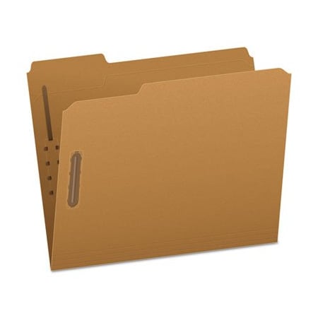 Tops Business Forms Pendaflex, KRAFT FOLDERS WITH TWO FASTENERS, 1/3-CUT TABS, LETTER SIZE, KRAFT, 50PK FK212